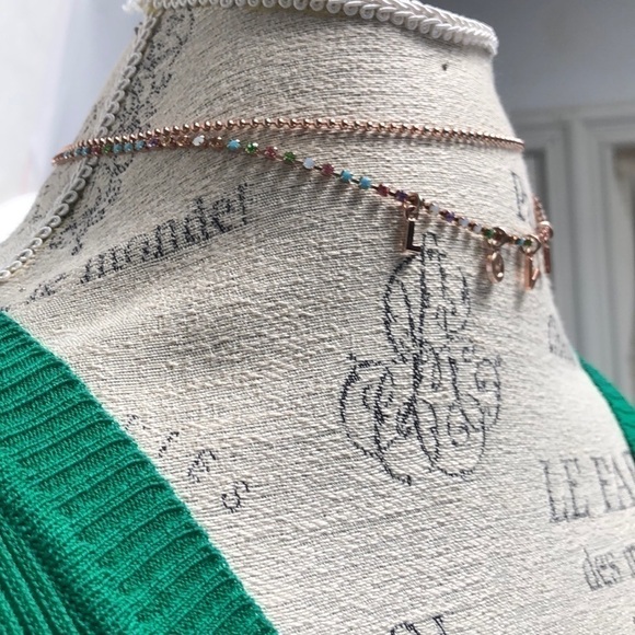 BCBGENERATION LOVE PRIDE MULTI-LAYERED NECKLACE 🌈✨🌈✨ - Picture 2 of 4